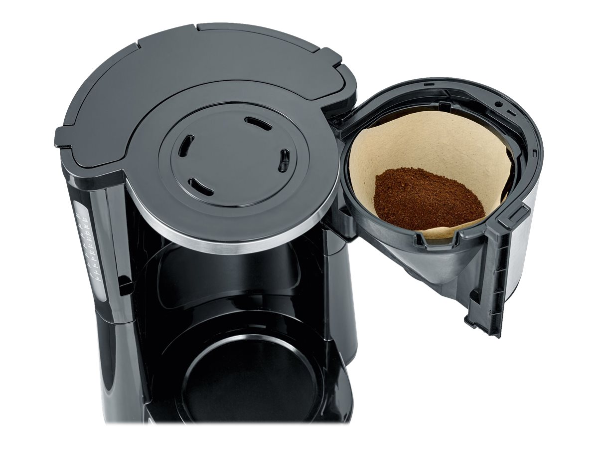 SEVERIN KA 4845 TypeSwitch Kaffeemaschine schwarz, 8 Tassen