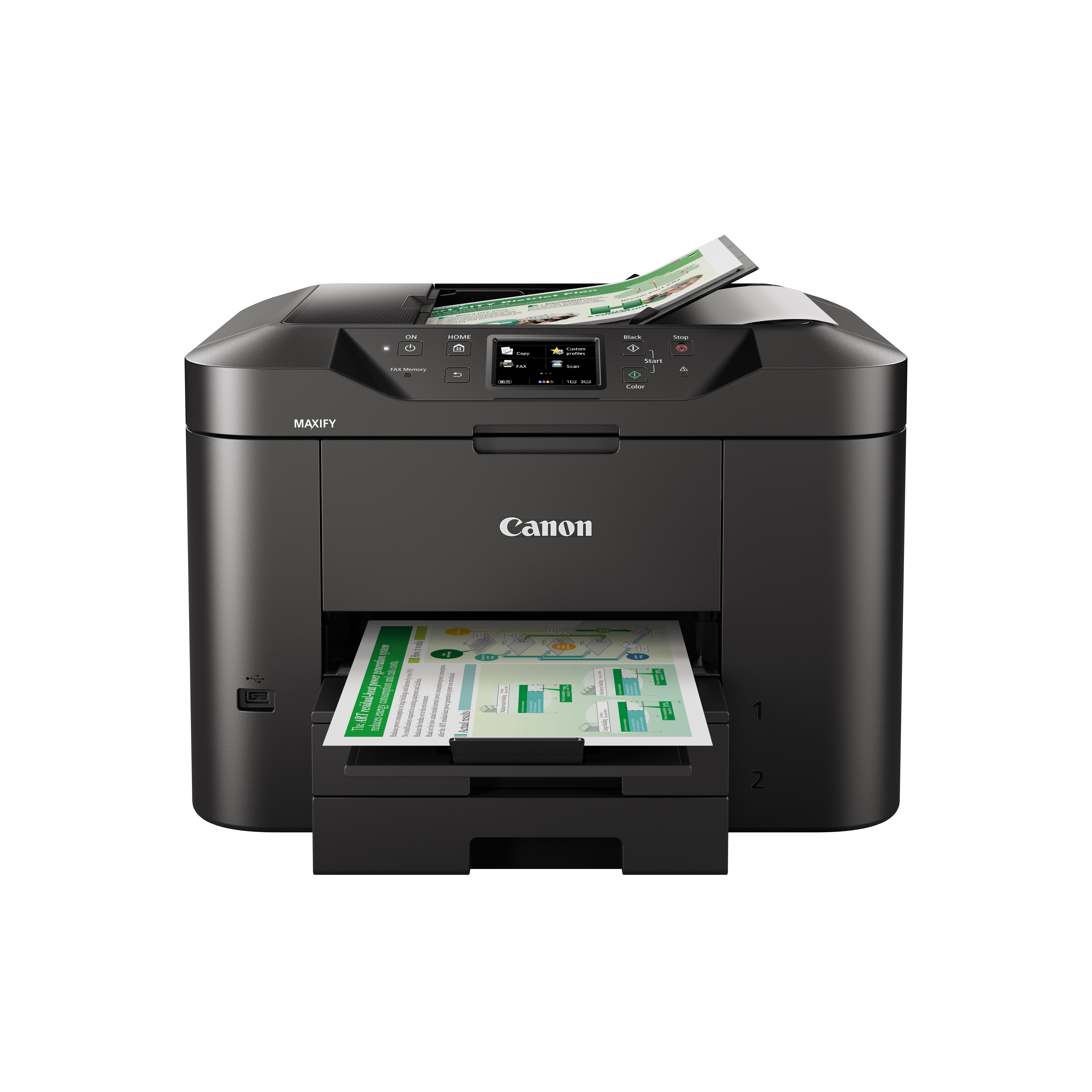 Canon MAXIFY MB2750 4 in 1 TintenstrahlMultifunktionsdrucker schwarz