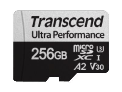 CARD microSD Card 256GB Transcend sdxc USD340S wAdapter