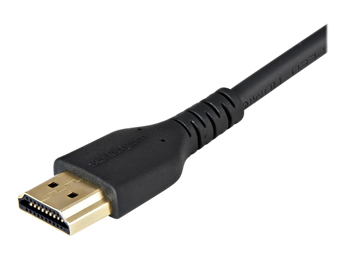 STARTECH.COM 1m HDMI Cable with Locking Screw - 4K 60Hz HDR - High Speed HDMI 2.0 Monitor Cable with Ethernet - M/M