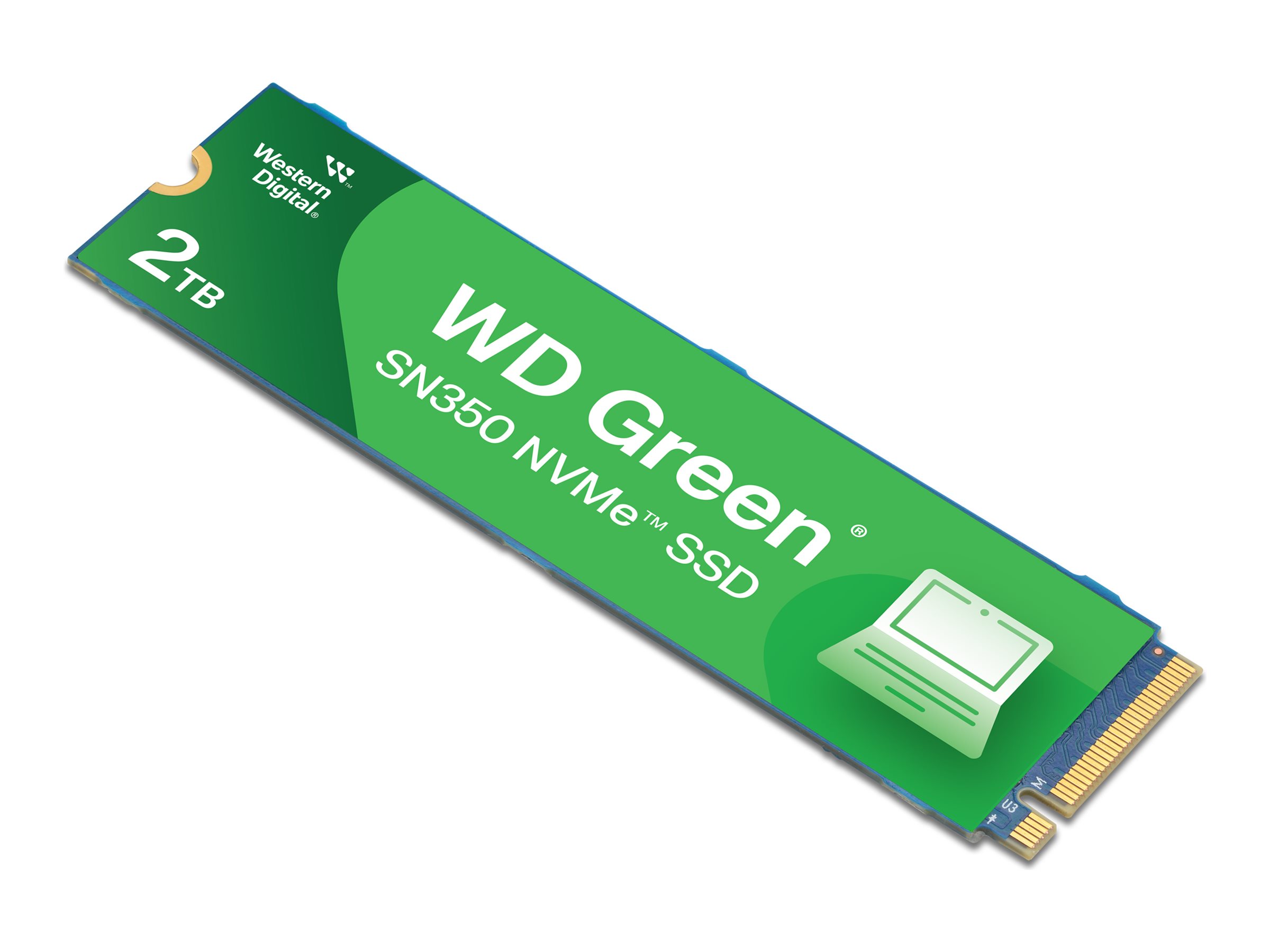 WD Green SN350 NVMe SSD 2TB M.2 2280 PCIe Gen3 8Gb/s WD Green SN350 NVMe SSD 2TB M.2 2280 PCIe Gen3 8Gb/s
