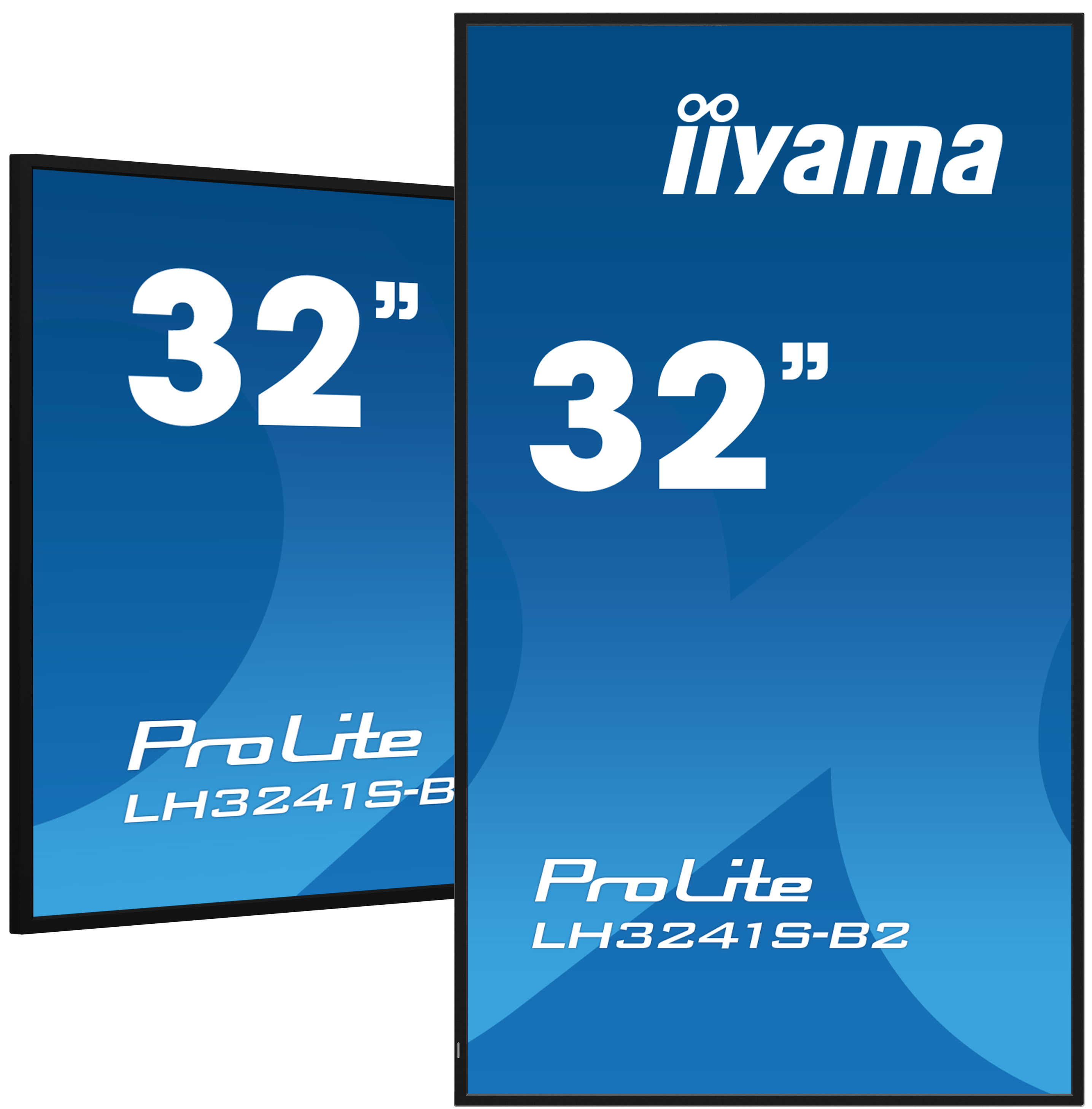 IIYAMA LH3241SB2 81,28cm 32Zoll 1920x1080 FHD IPS panel 350cdm2 12001 Static Contrast 8ms Landscape or Portrait mode