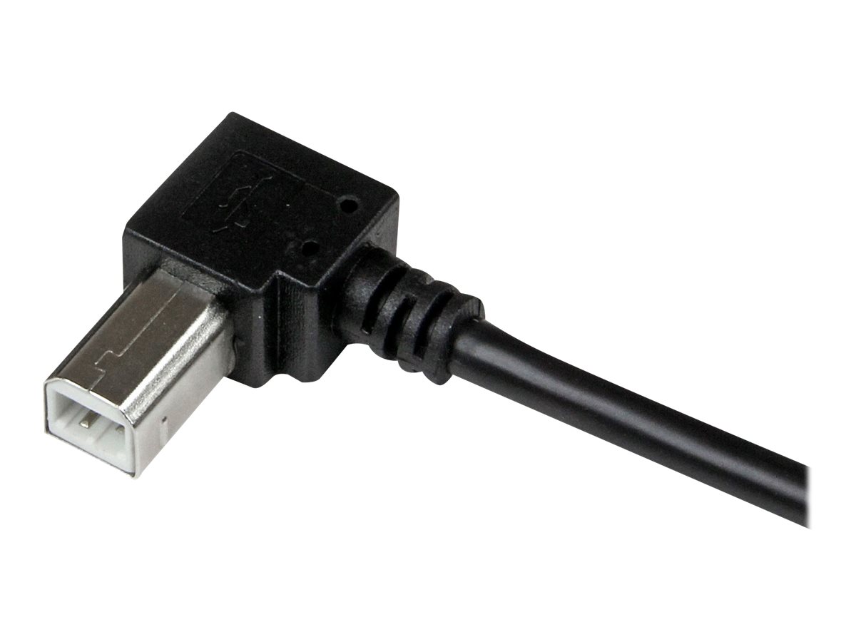 STARTECH.COM 3m USB 2.0 A to Right Angle B Cable - M/M