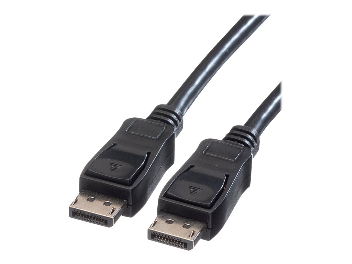 VALUE DisplayPort Kabel DP ST - ST schwarz 1m VALUE DisplayPort Kabel DP ST - ST schwarz 1m