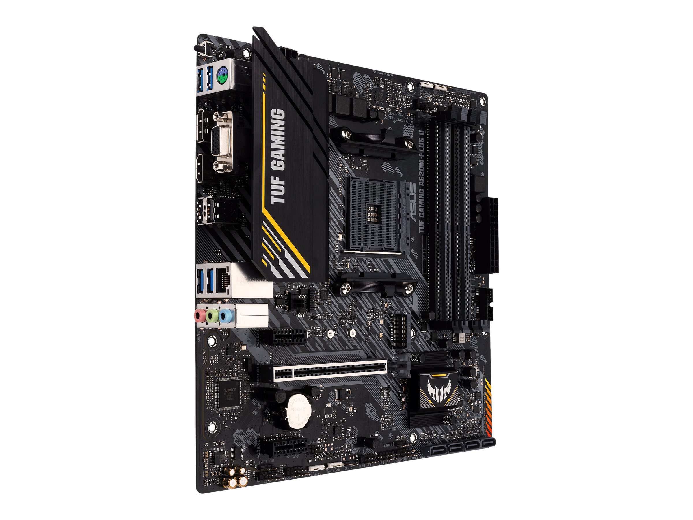 ASUS TUF GAMING A520M-PLUS II AMD A520 microATX 4DDR4 ASUS TUF GAMING A520M-PLUS II AMD A520 microATX 4DDR4