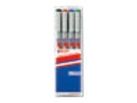 edding 151 Folienstifte-Set farbsortiert non-permanent 4 St.