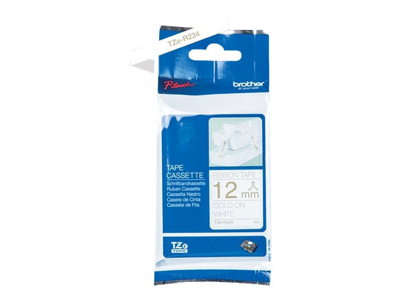 BROTHER TZe-R234 P-touch textiles Schriftband 4m BROTHER TZe-R234 P-touch textiles Schriftband 4m