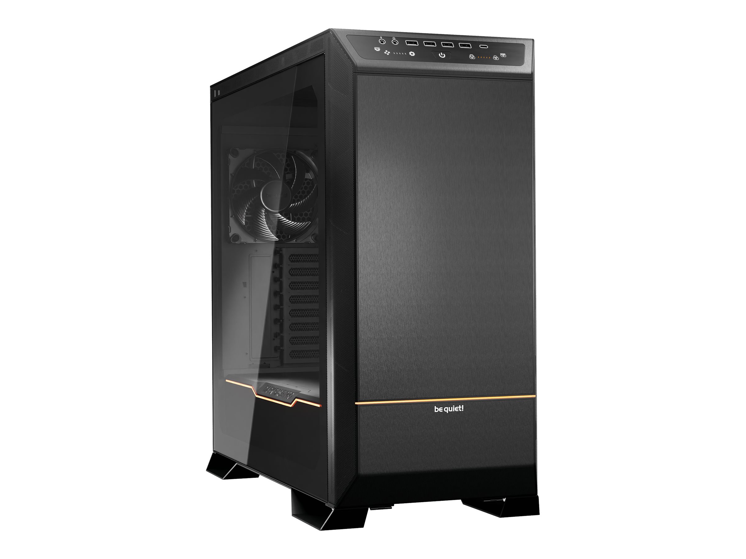 Be Quiet! Dark Base Pro 901 - FT - ATX - Seitenteil mit Fenster (gehärtetes Glas)