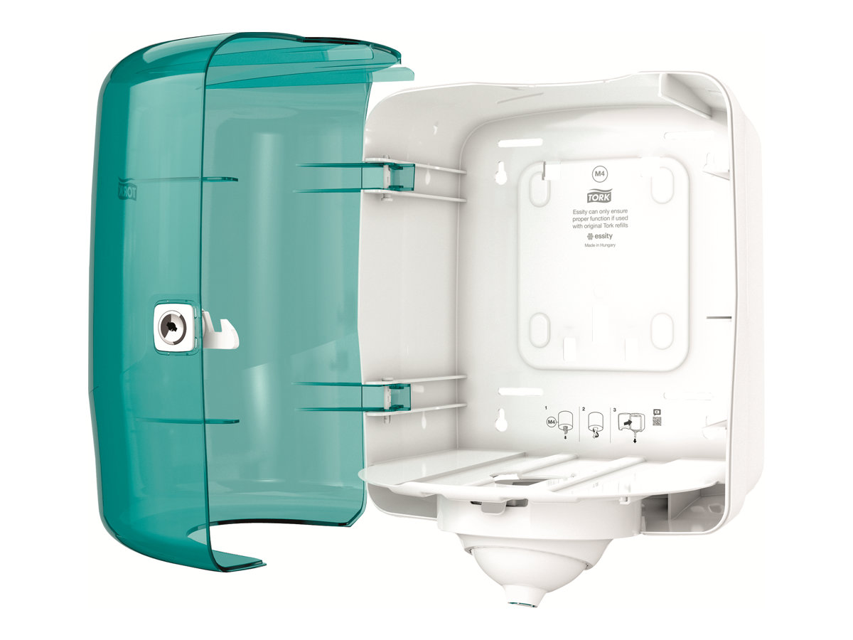 TORK Putztuchspender Performance Reflexâ„¢ M4 473180 tÃ¼rkis Kunststoff