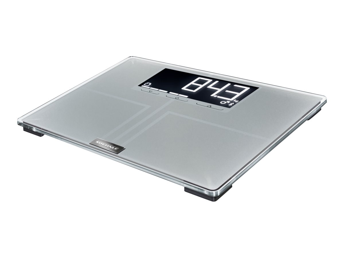 Soehnle Shape Sense Connect 200 Personenwaage mit Bluetooth, grau Soehnle Shape Sense Connect 200 Personenwaage mit Bluetooth, grau