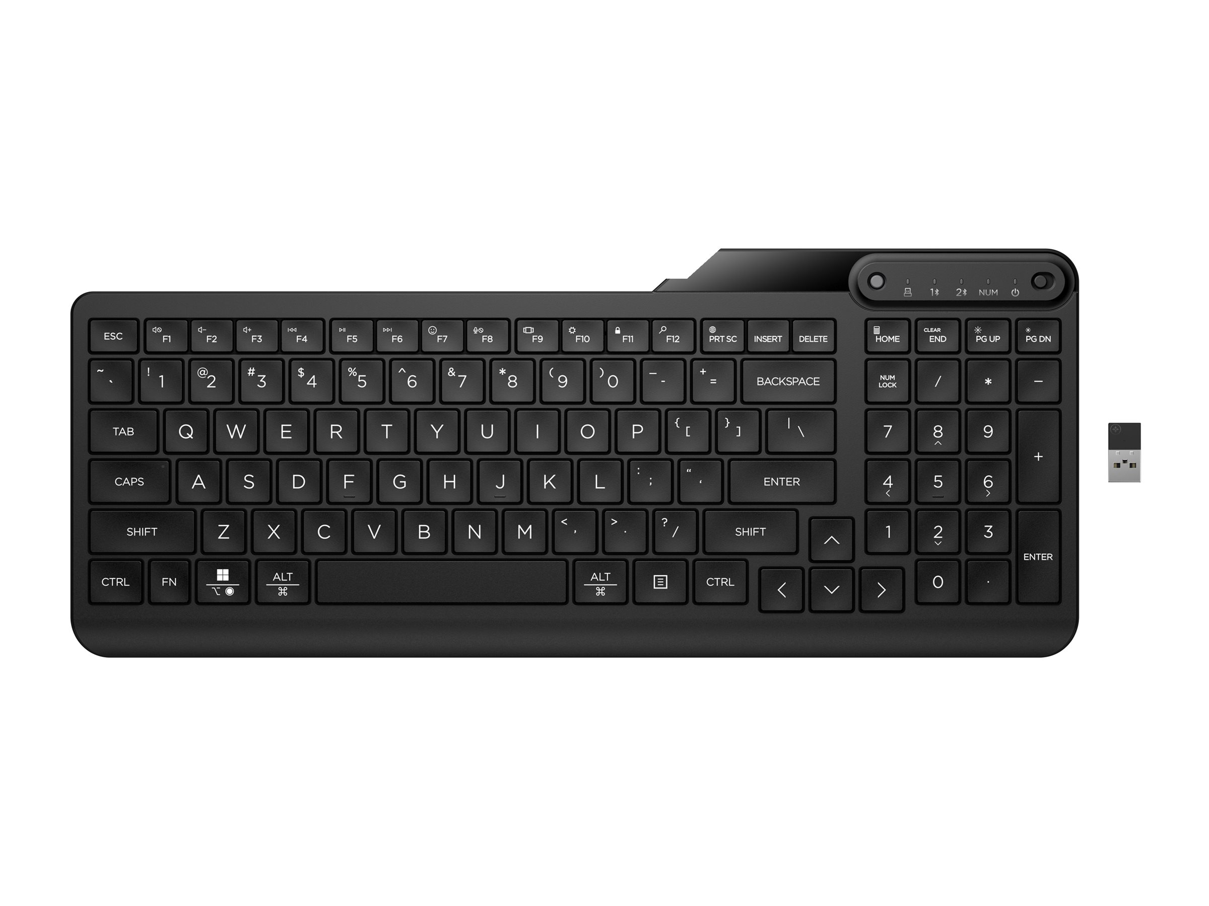 HP 475 Dual-Mode Wireless Keyboard SmartBuy (DE) HP 475 Dual-Mode Wireless Keyboard SmartBuy (DE)