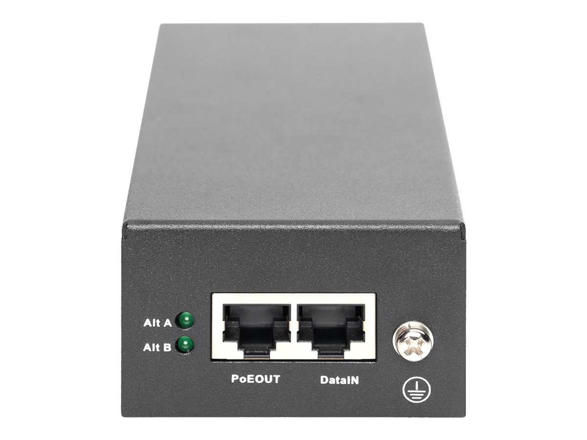 DIGITUS Gigabit Ethernet PoE Injektor, 8023bt 85W DN95109