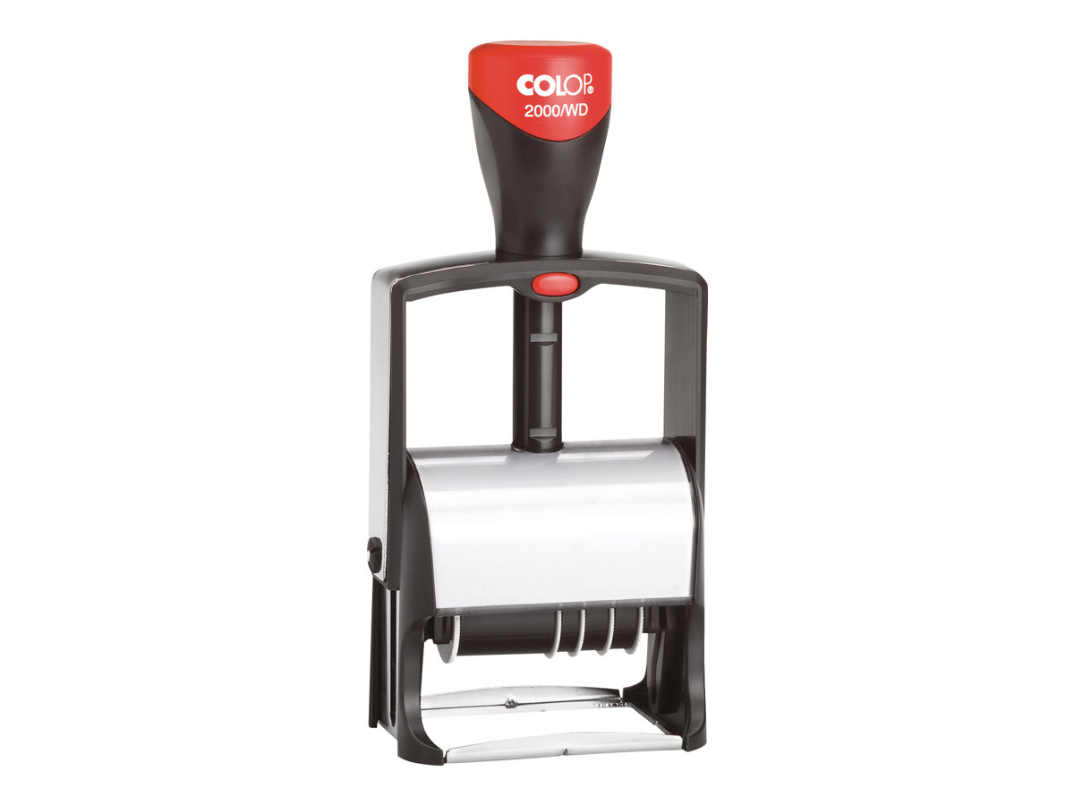COLOP Datumstempel mit Text Classic Line 2000/WD selbstfaerbend schwarz ohne Logo, 1 St.