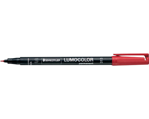10 STAEDTLER Lumocolor Folienstifte rot 0,4 mm permanent 10 STAEDTLER Lumocolor Folienstifte rot 0,4 mm permanent