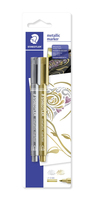 STAEDTLER 8323 Lackmarker farbsortiert 1,0 - 2,0 mm, 2 St. STAEDTLER 8323 Lackmarker farbsortiert 1,0 - 2,0 mm, 2 St.