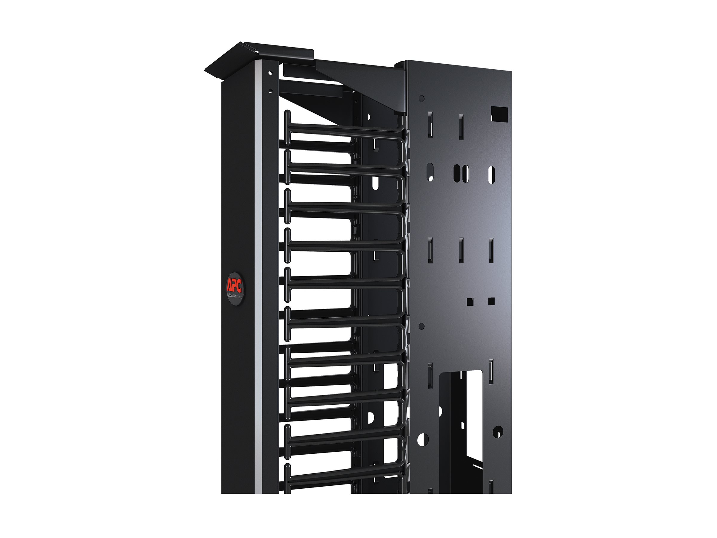 APC CDX Vertical Cable Management 213,36cm x 30,48cm 84 Zoll x 12 Zoll wide Single-Sided