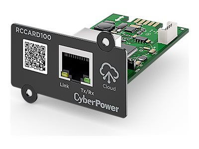 CYBERPOWER RCCARD100 Network Card fuer PowerPanel Cloud Service kompatibel mit OR PR OL OLS Modellen
