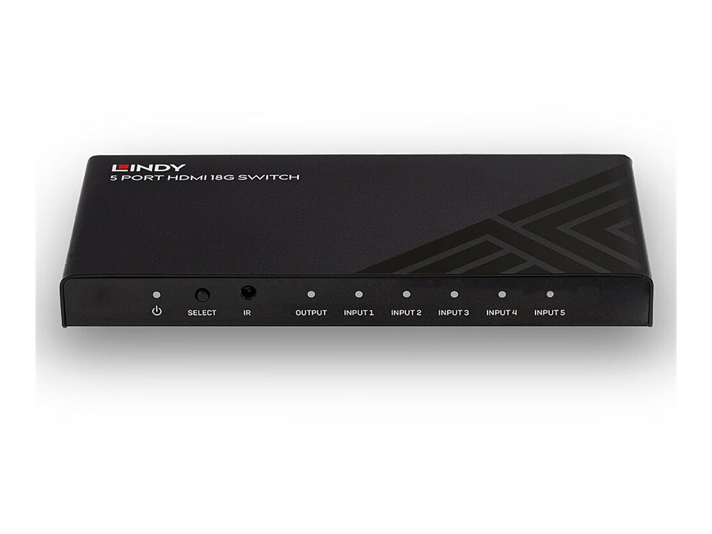 LINDY 5 Port HDMI 18G Switch LINDY 5 Port HDMI 18G Switch