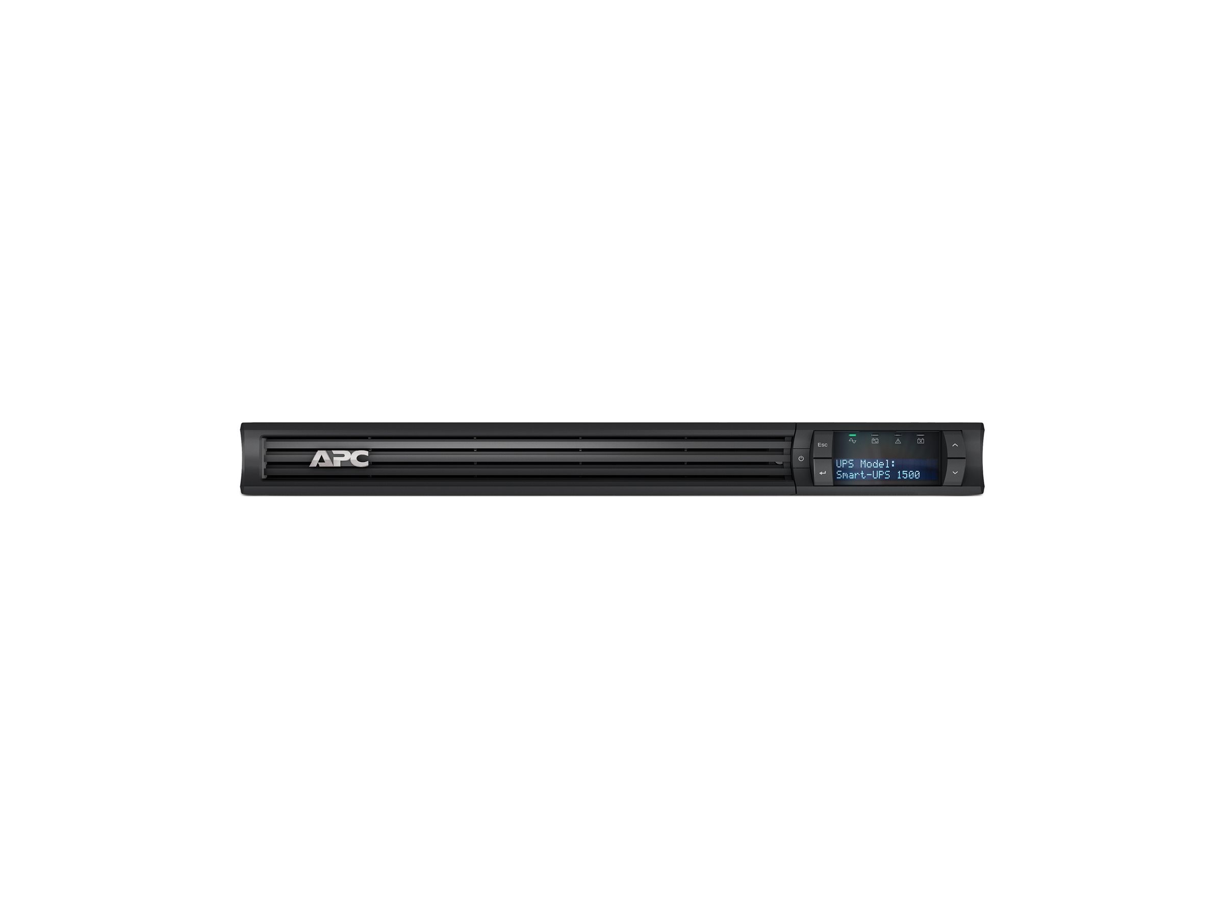APC Smart-UPS 1500VA LCD 230V RM  1U  SmartSlot  5min Runtime 950W Interface Port USB
