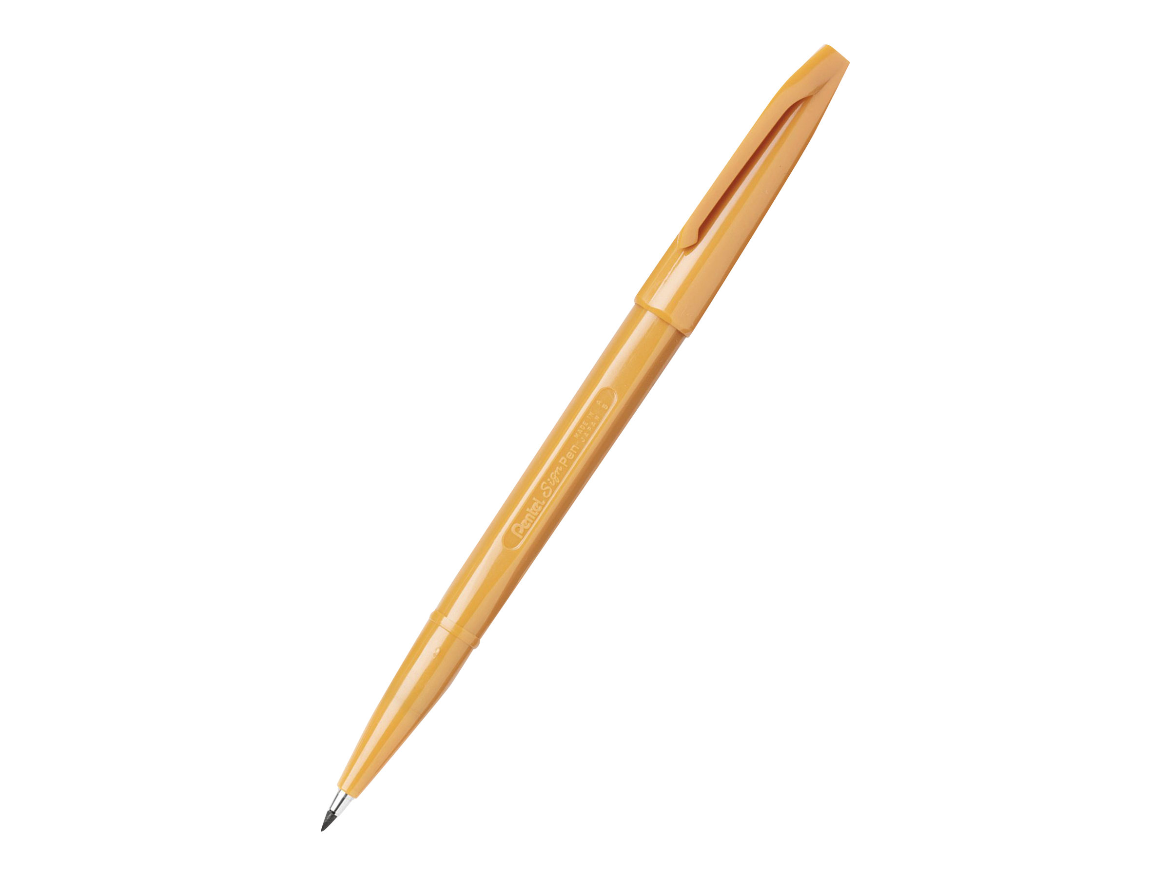 Pentel Sign Pen Filzstift braun, 1 St