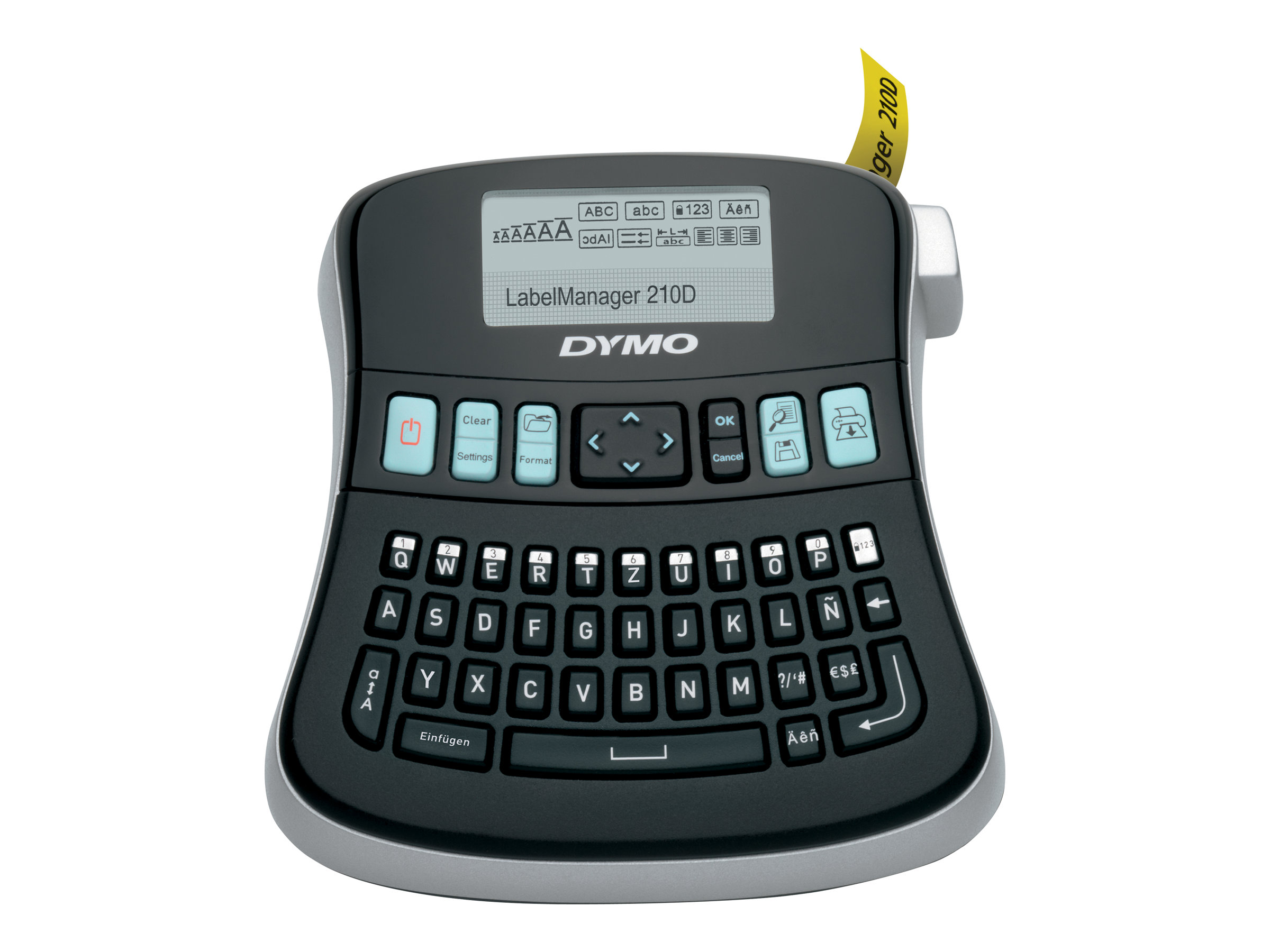DYMO LabelManager 210D+ BeschriftungsgerÃ¤t schwarz