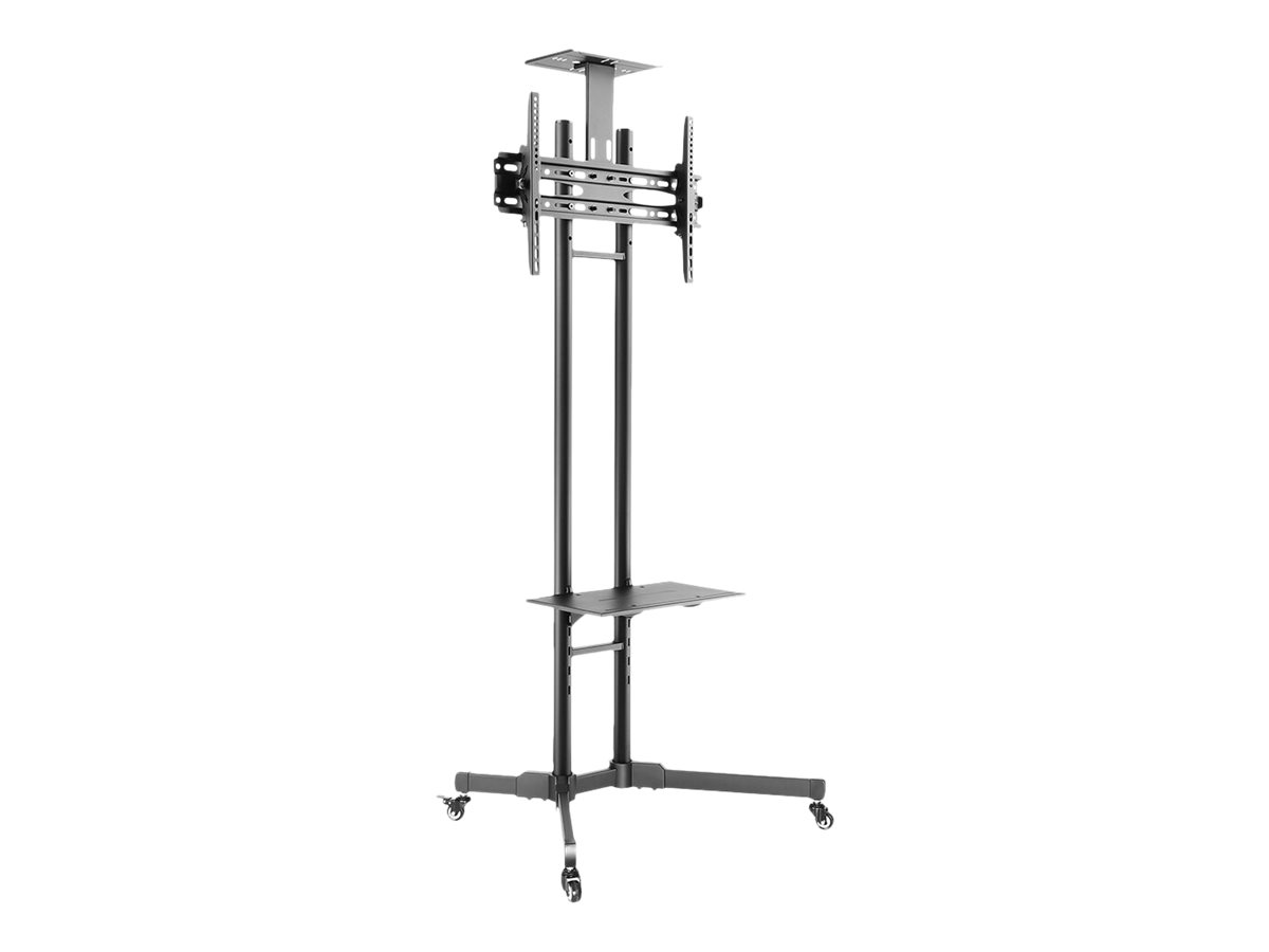 NEOMOUNTS TV/Monitor Mobiler FloorStand Rollwagen 81,28-177,8cm 32-70Zoll Höhe 155-170cm neigbar schwarz