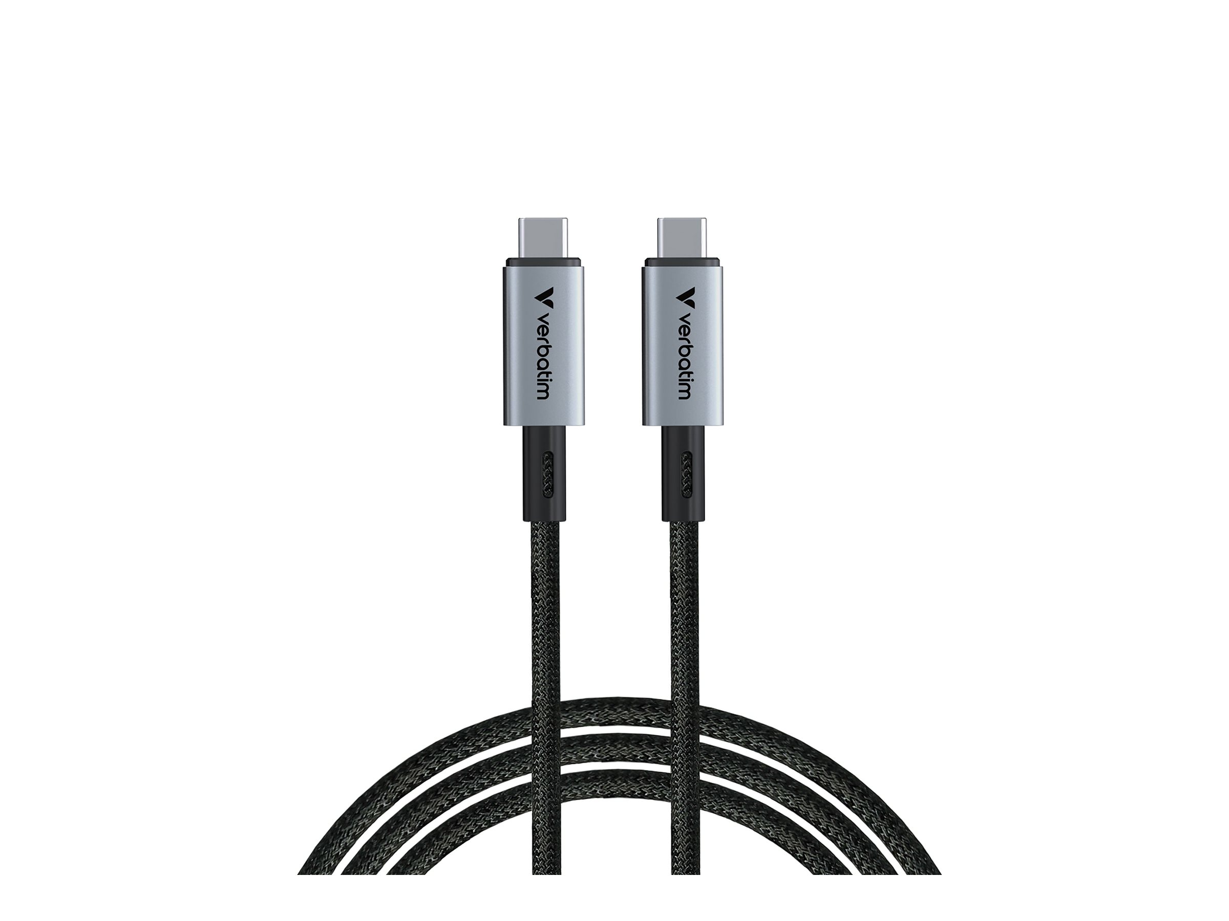 Verbatim Sync & Charge USB C to USB C 240W 40 Gbps120 cm