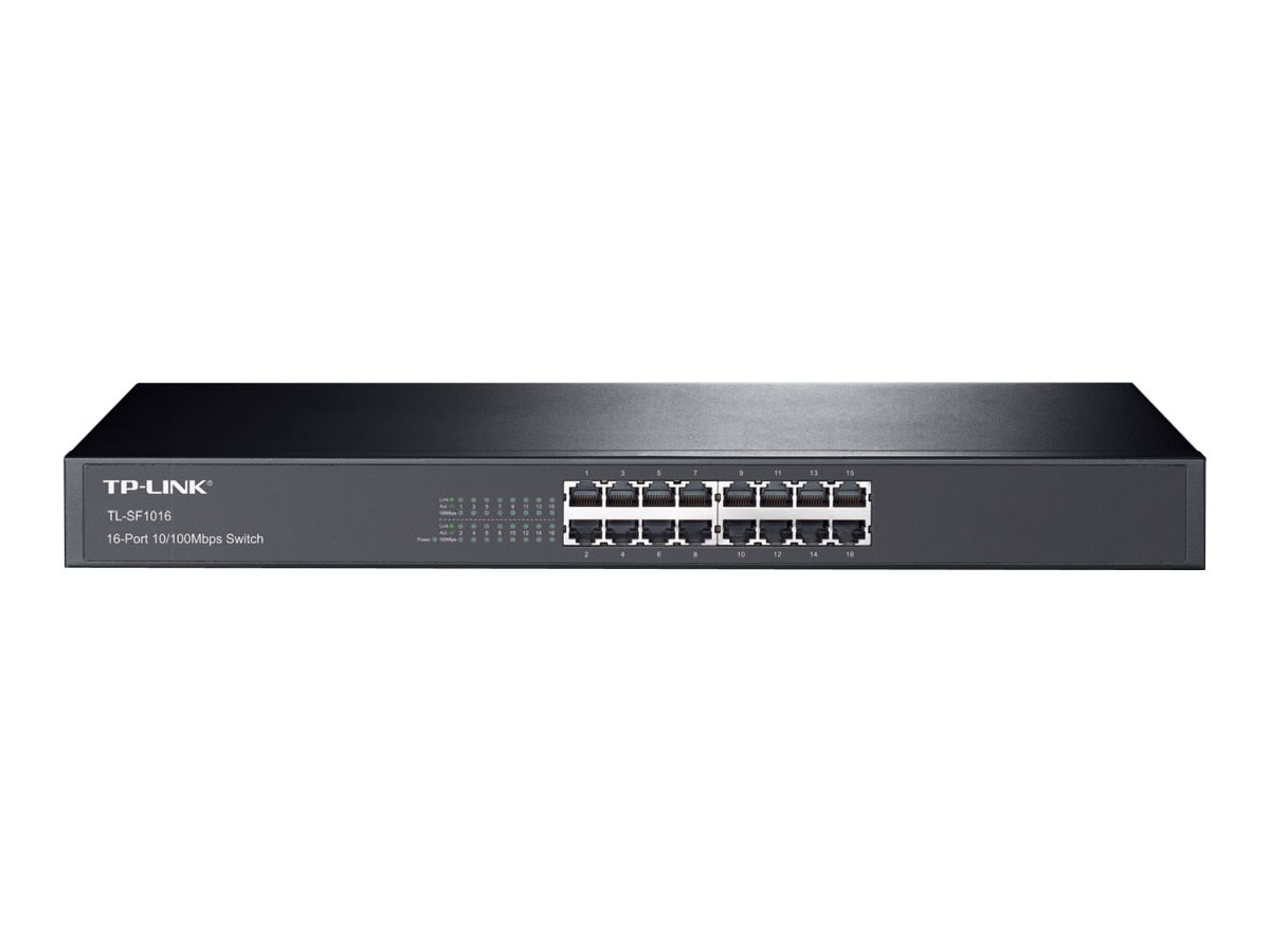 TL-SF1016 16-Port 10/100 Rackmount Switch