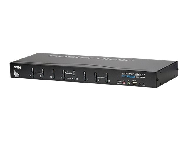 ATEN CS1768 KVM Switch DVI USB Audio 8 Ports