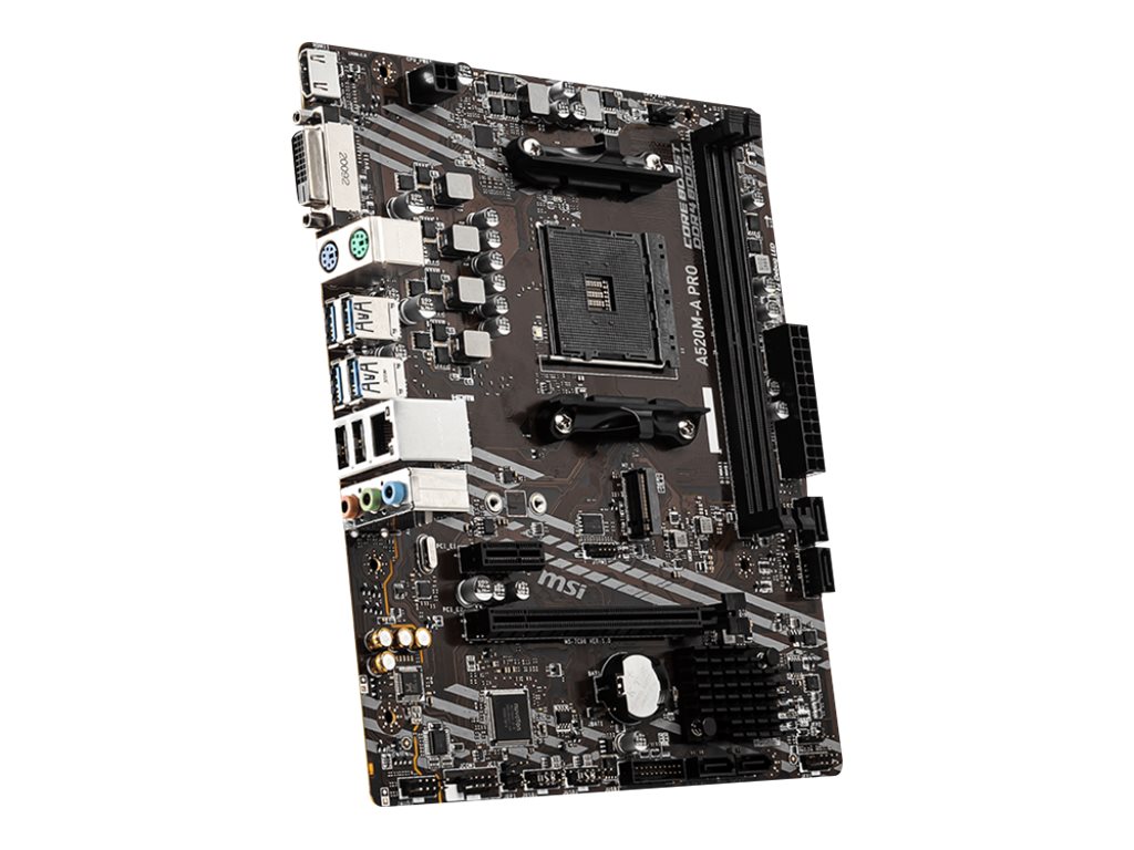 MSI A520M-A PRO AMD SOCKET AM4 DDR4 micro ATX