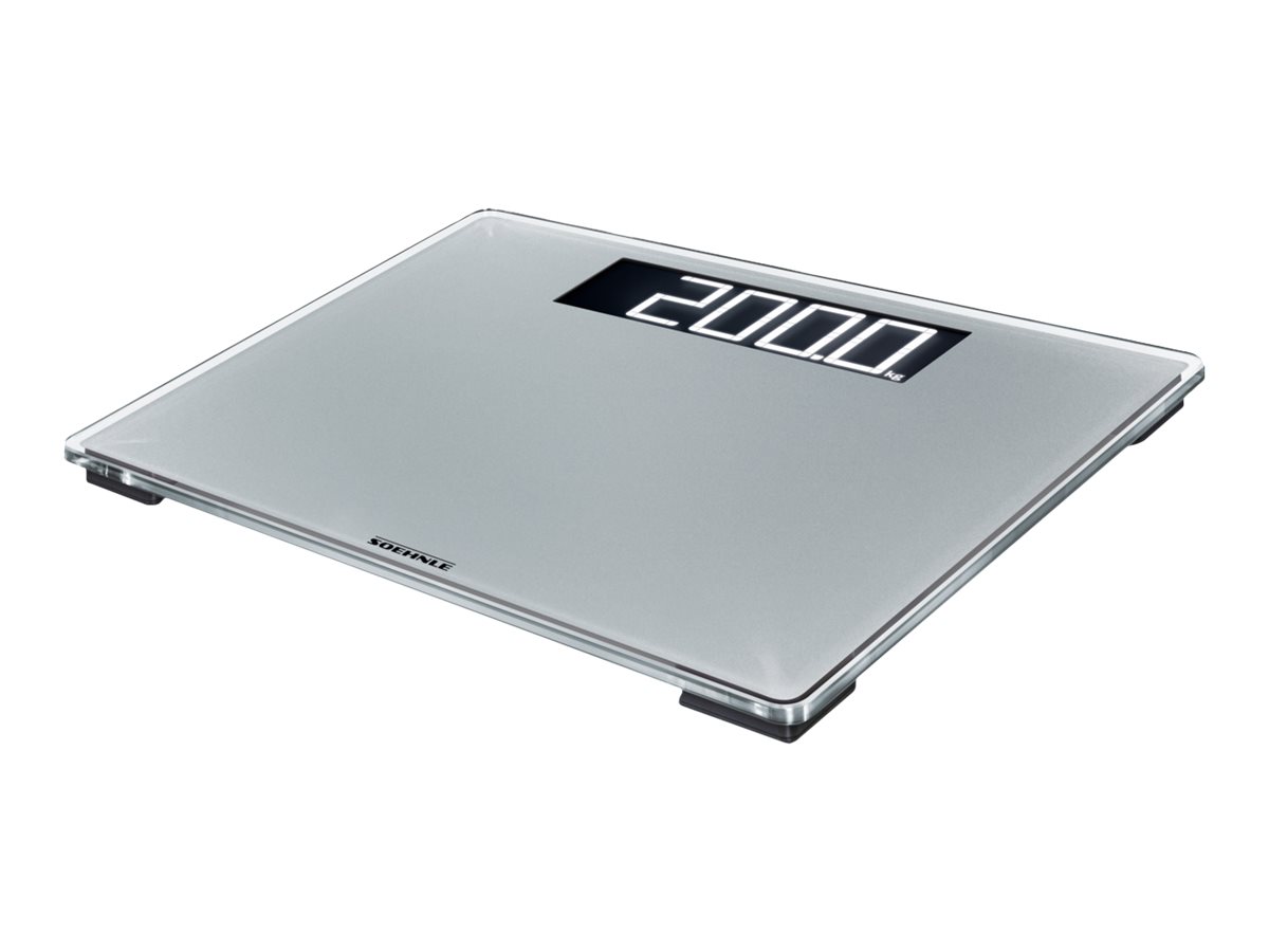 Soehnle Style Sense Safe 300, Personenwaage, LCD, Edelstahl