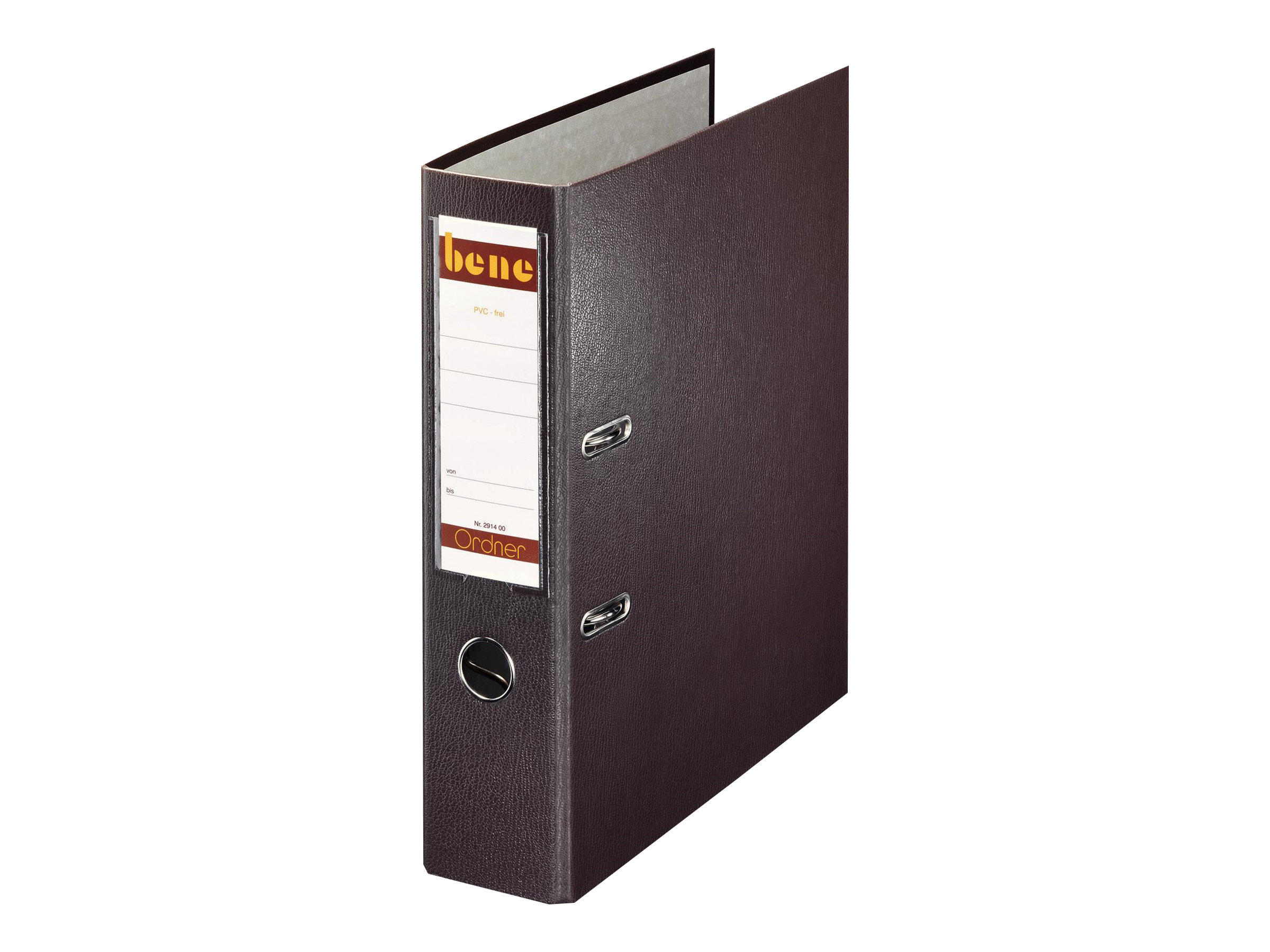 bene No.1 Power Ordner braun Kunststoff 8,0 cm DIN A4 bene No.1 Power Ordner braun Kunststoff 8,0 cm DIN A4