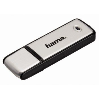 hama USB-Stick Fancy silber, schwarz 32 GB