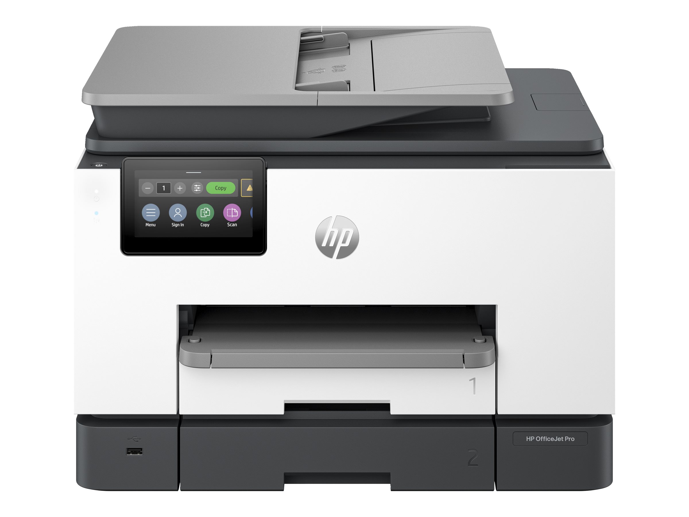 HP Officejet Pro 9130b AllinOne MFP colour inkjet A4 23ppmcopy 25ppmprint 250 sheets USB 20 LAN USB host WiFi