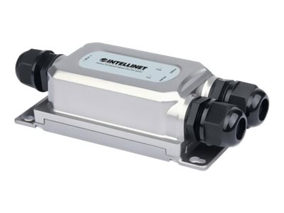 INTELLINET Outdoor Gigabit PoE++ Injektor Ein 60 Watt-Port, IEEE 802.3bt-konform IP67 wasserdicht, IK10 vandalismusgeschützt INTELLINET Outdoor Gigabit PoE++ Injektor Ein 60 Watt-Port, IEEE 802.3bt-konform IP67 wasserdicht, IK10 vandalismusgeschützt