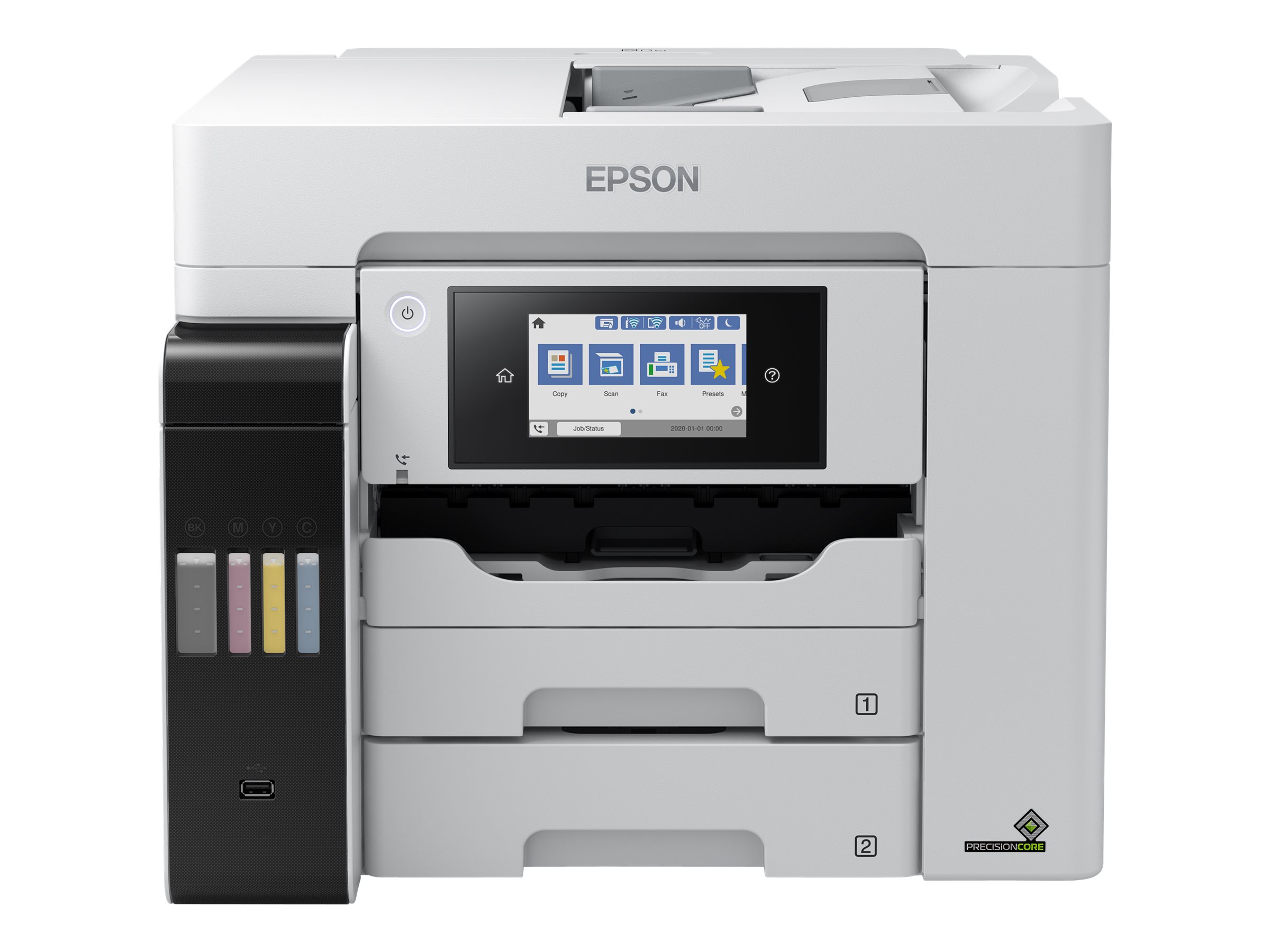EPSON EcoTank ET-5880 4 in 1 Tintenstrahl-Multifunktionsdrucker grau