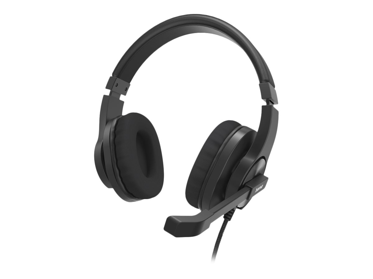 hama HS-P350 V2 Headset schwarz hama HS-P350 V2 Headset schwarz
