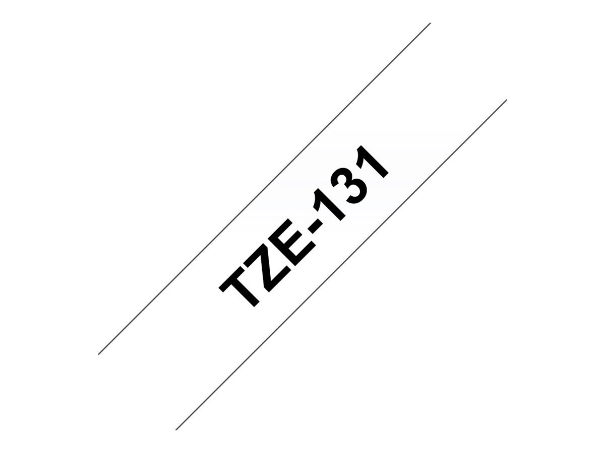TZE131 BROTHER PT Schriftband 12mm klar TZE131 BROTHER PT Schriftband 12mm klar