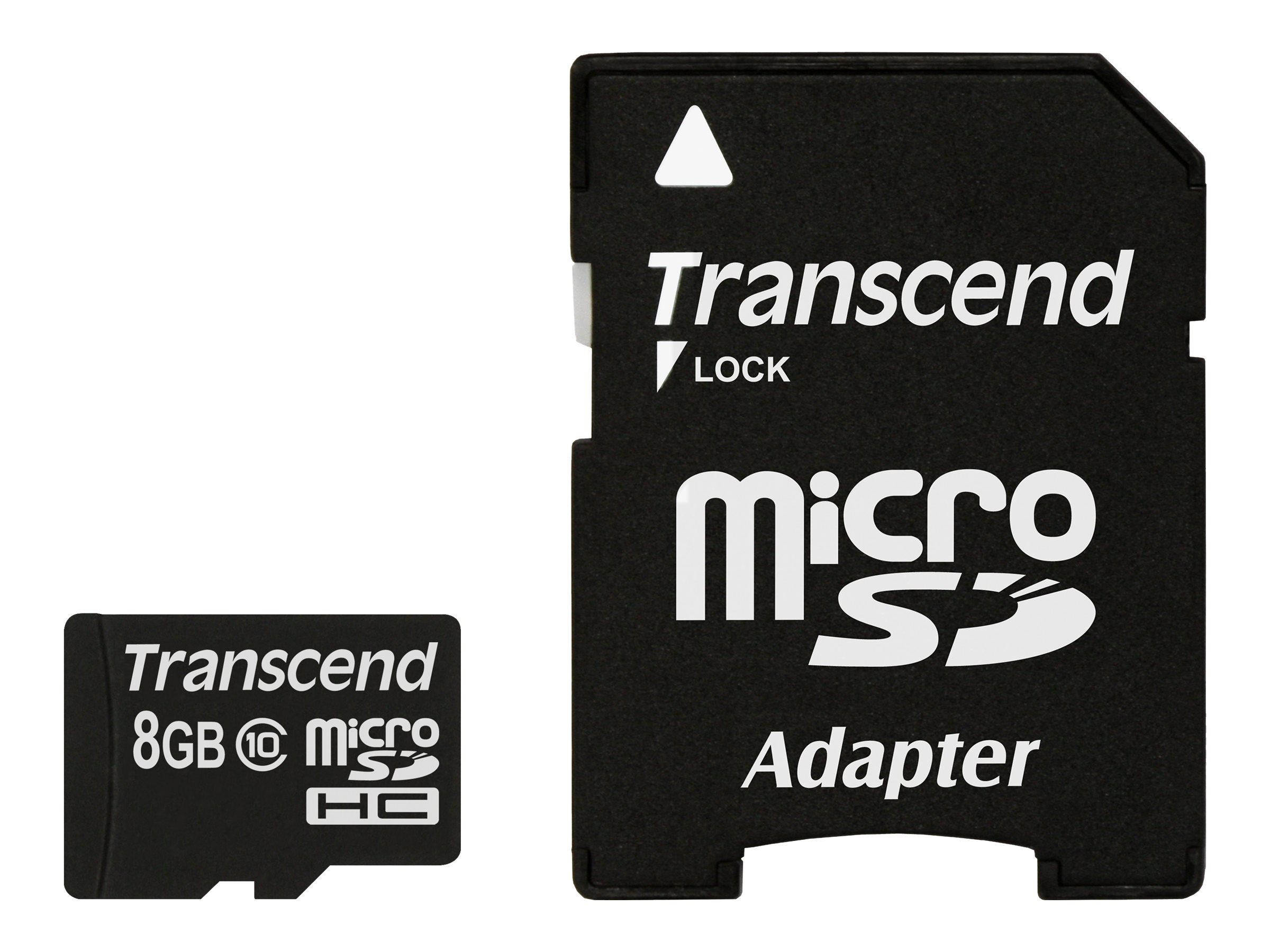 TRANSCEND Premium 8GB microSDHC UHS-I Class10 20MB/s MLC inkl. Adapter TRANSCEND Premium 8GB microSDHC UHS-I Class10 20MB/s MLC inkl. Adapter