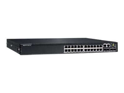 DELL Powerswitch N2224X-ON 24x1 2.5G 4x25G 2x40G Stacking 1xAC PSU IO PS airflow OS6 DELL Powerswitch N2224X-ON 24x1 2.5G 4x25G 2x40G Stacking 1xAC PSU IO PS airflow OS6
