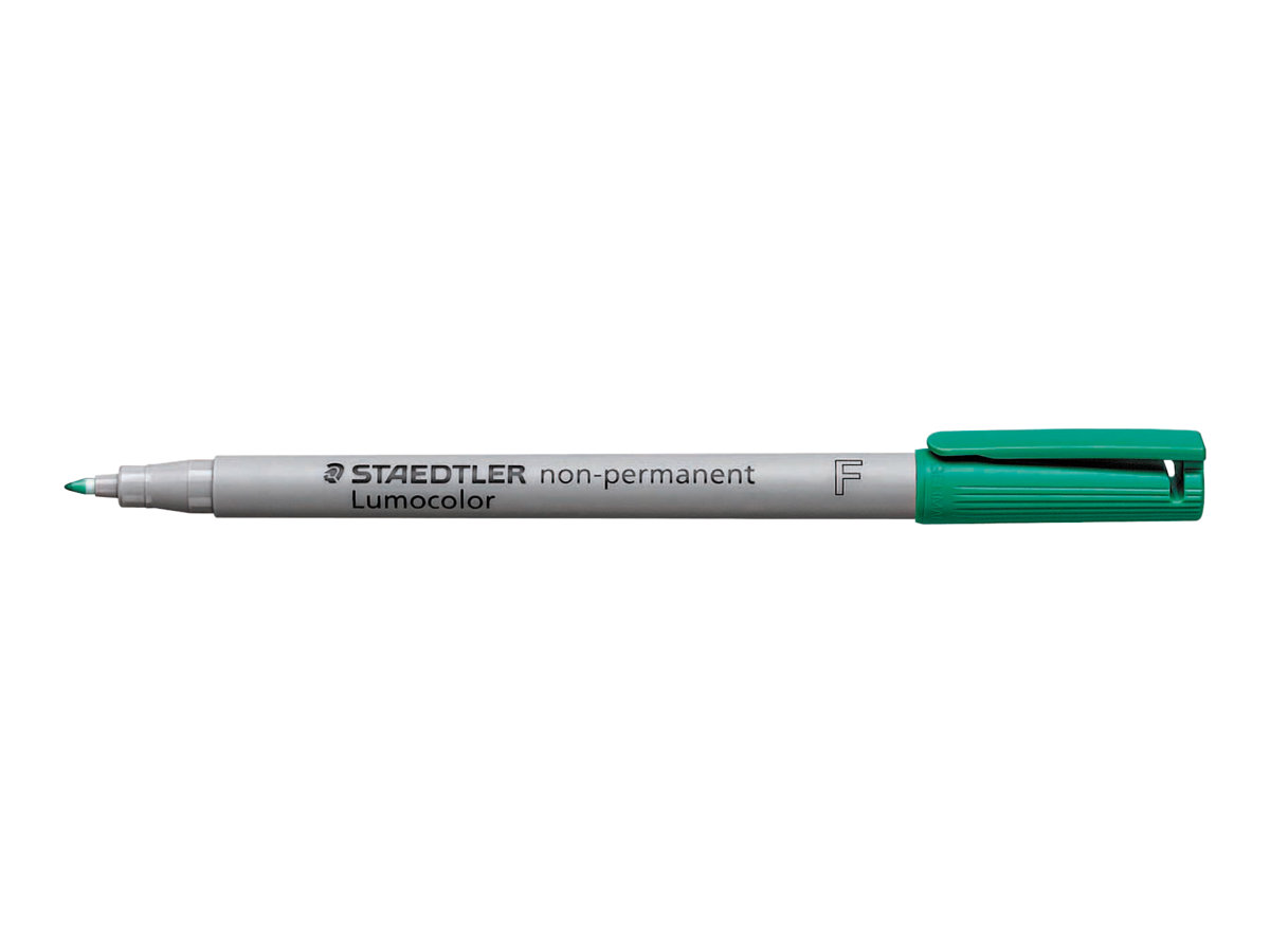 10 STAEDTLER Lumocolor Folienstifte grün 0,6 mm non-permanent 10 STAEDTLER Lumocolor Folienstifte grün 0,6 mm non-permanent