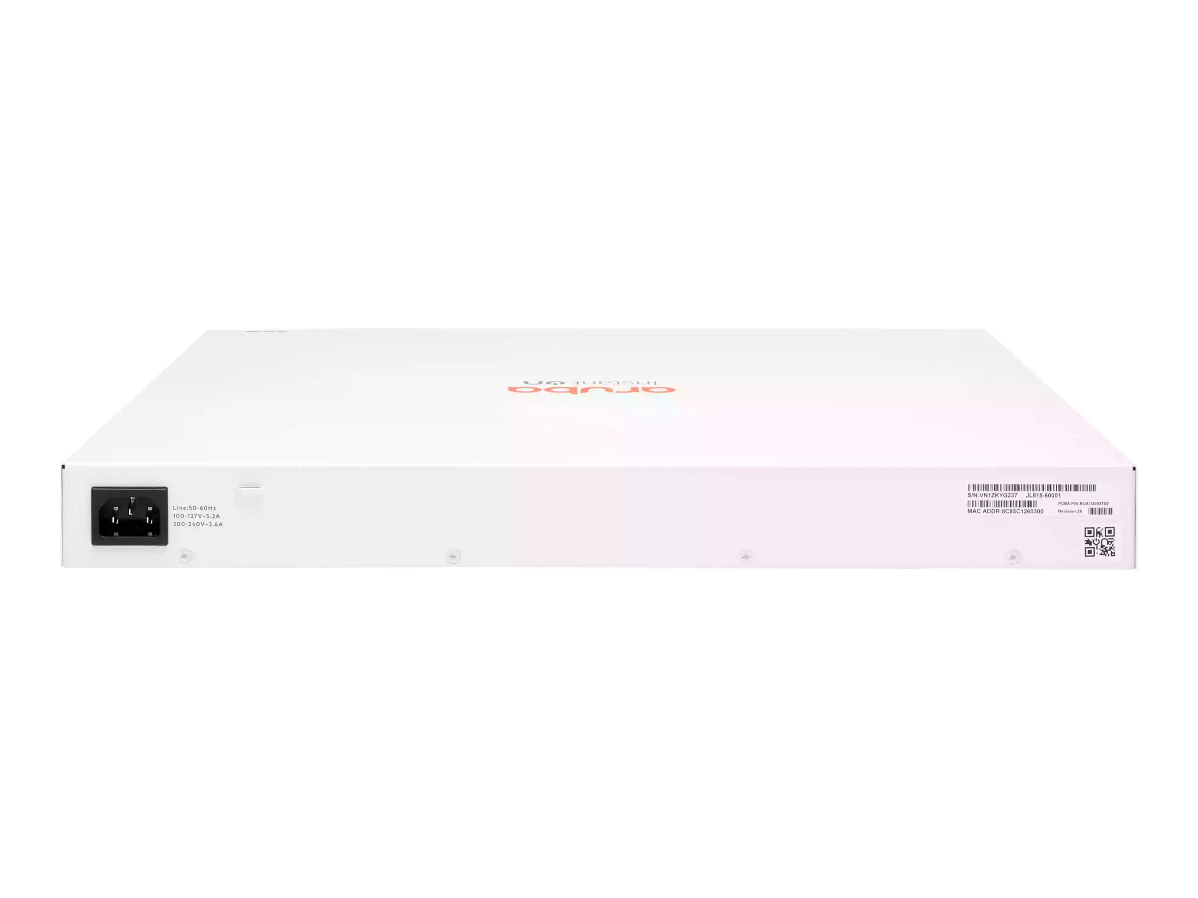 HPE Networking Instant On Switch 48p Gigabit CL4 PoE 4p SFP 370W 1830 EU en HPE Networking Instant On Switch 48p Gigabit CL4 PoE 4p SFP 370W 1830 EU en