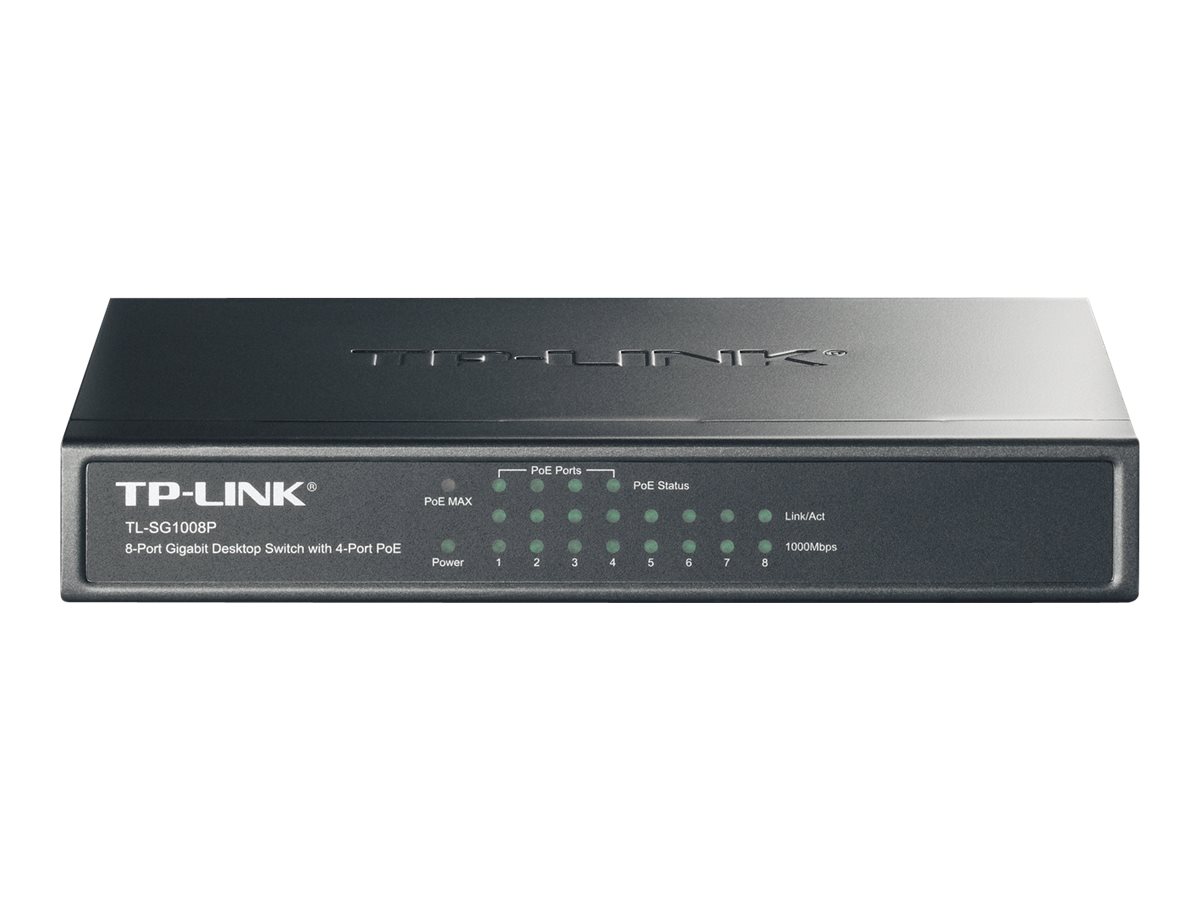 TP-Link TL-SG1008P 8-Port Gigabit PoE Switch