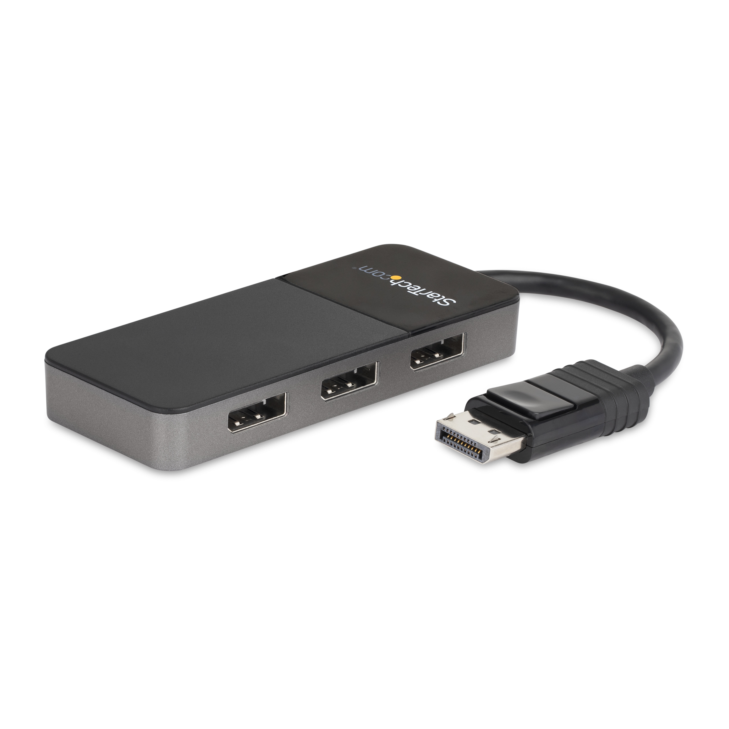 STARTECHCOM 3 Port DisplayPort MST Hub 3 x 4K DP 14 Multi Monitor Splitter fur Windows EDID HDR DP auf 3 x DP