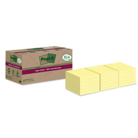 Post-it® Super Sticky Recycling Notes Haftnotizen extrastark gelb, 18 Bloecke Post-it® Super Sticky Recycling Notes Haftnotizen extrastark gelb, 18 Bloecke