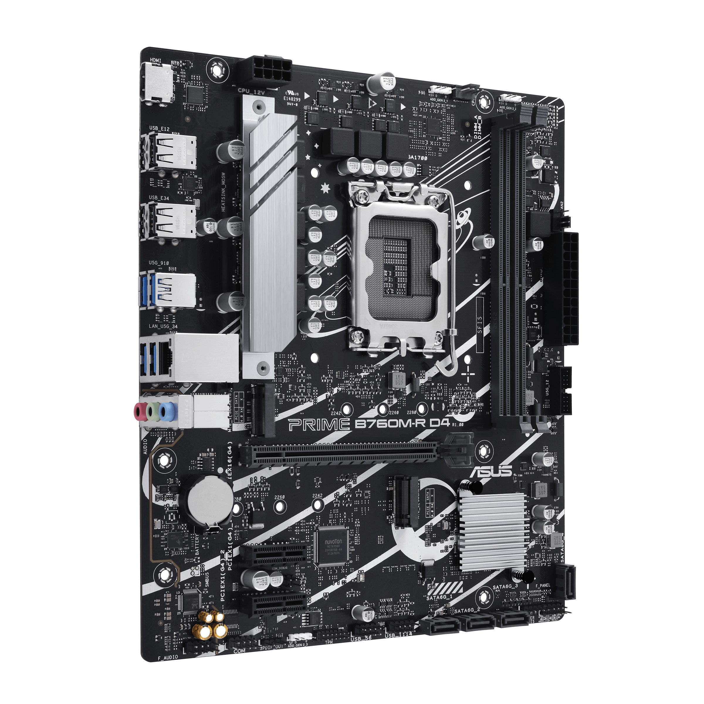 ASUS PRIME B760MR D4 LGA1700 2xDDR4 4xSATA 2xM2