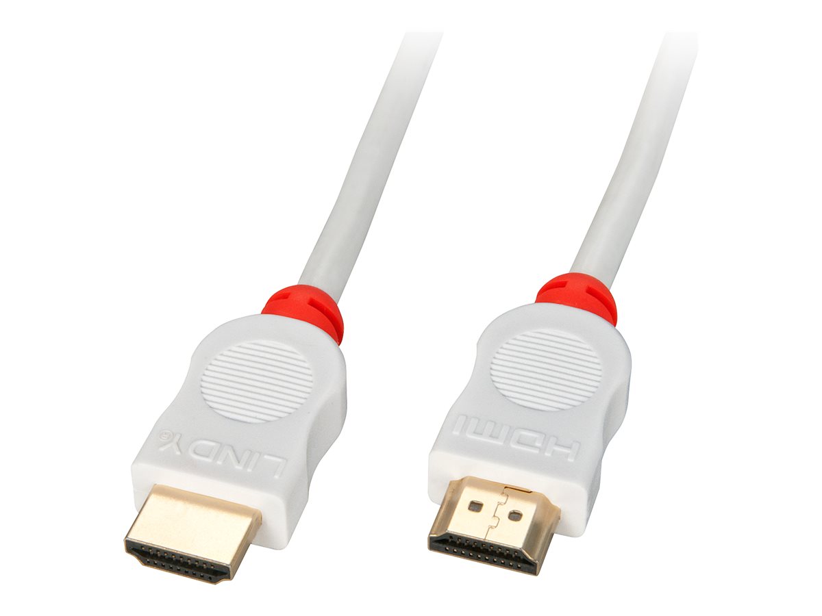 LINDY HDMI High Speed Kabel weiss 3m HDTV & HDCP kompatibel LINDY HDMI High Speed Kabel weiss 3m HDTV & HDCP kompatibel