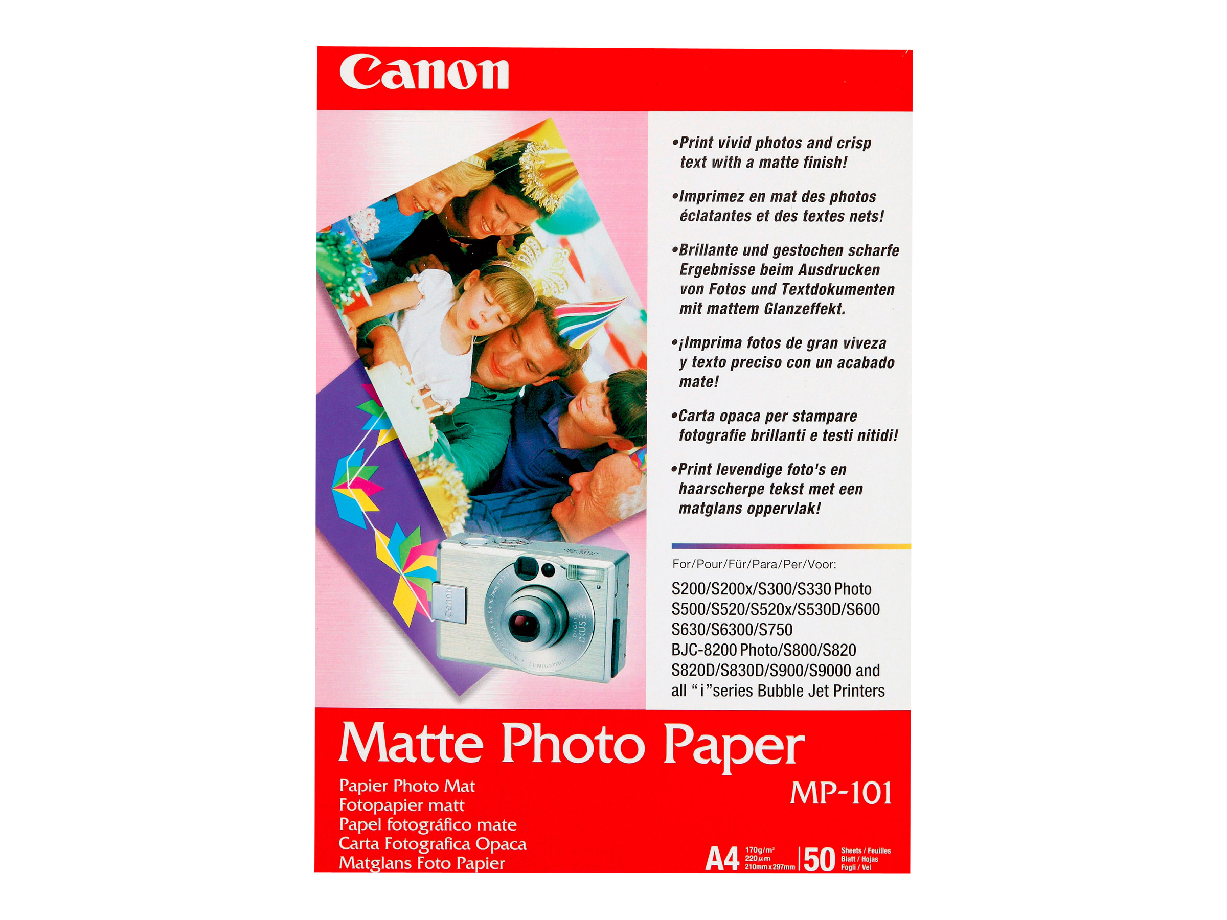 7981A005 CANON Fotopapier A4 (210x297mm)