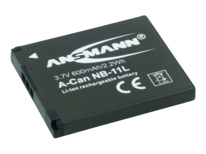 Ansmann A-Can NB-11L - Akku 600 mAh 3,7 V - Lithium-Ionen (Li-Ion)
