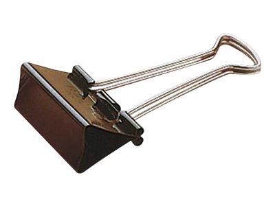 12 MAUL Foldbackklammern schwarz 1,3 cm